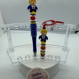 Blue and Red Key Card Holders with Unique Design